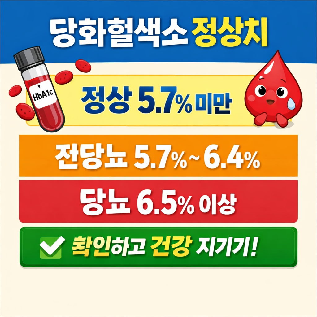 당화혈색소 정상치