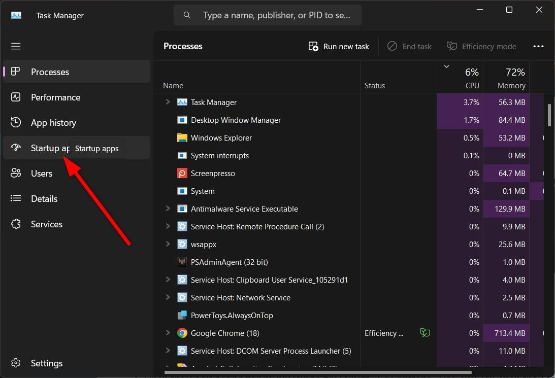 윈도우 태스크 매니저