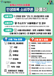 민생소비쿠폰 5만 원 추가 받는 법