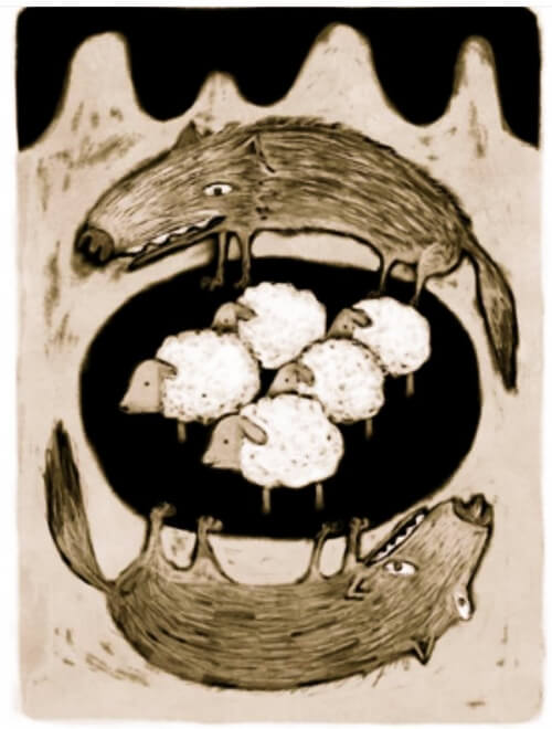 <당나귀는 당나귀답게> 삽화