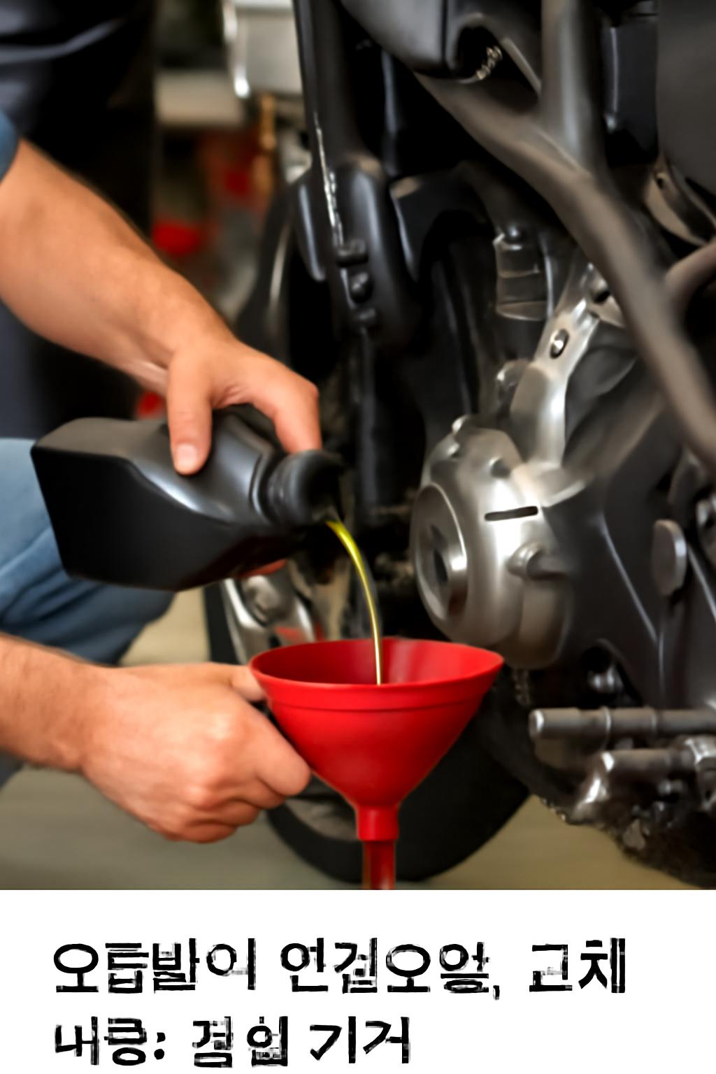오토바이 엔진오일 교체비용
