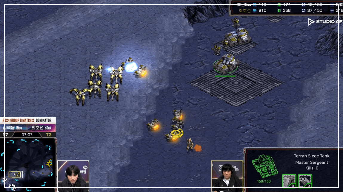 SSL 24강 B조 2경기 최종싸움