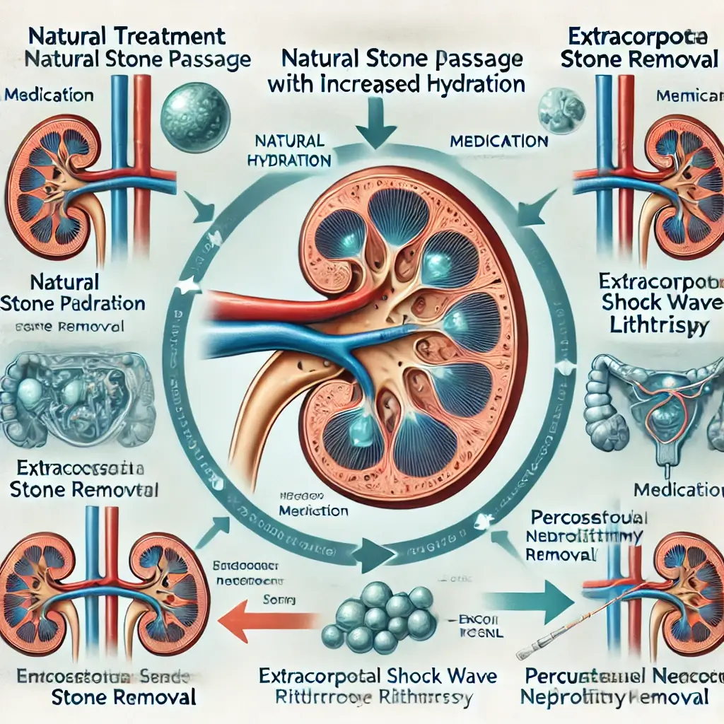 신장결석의 치료