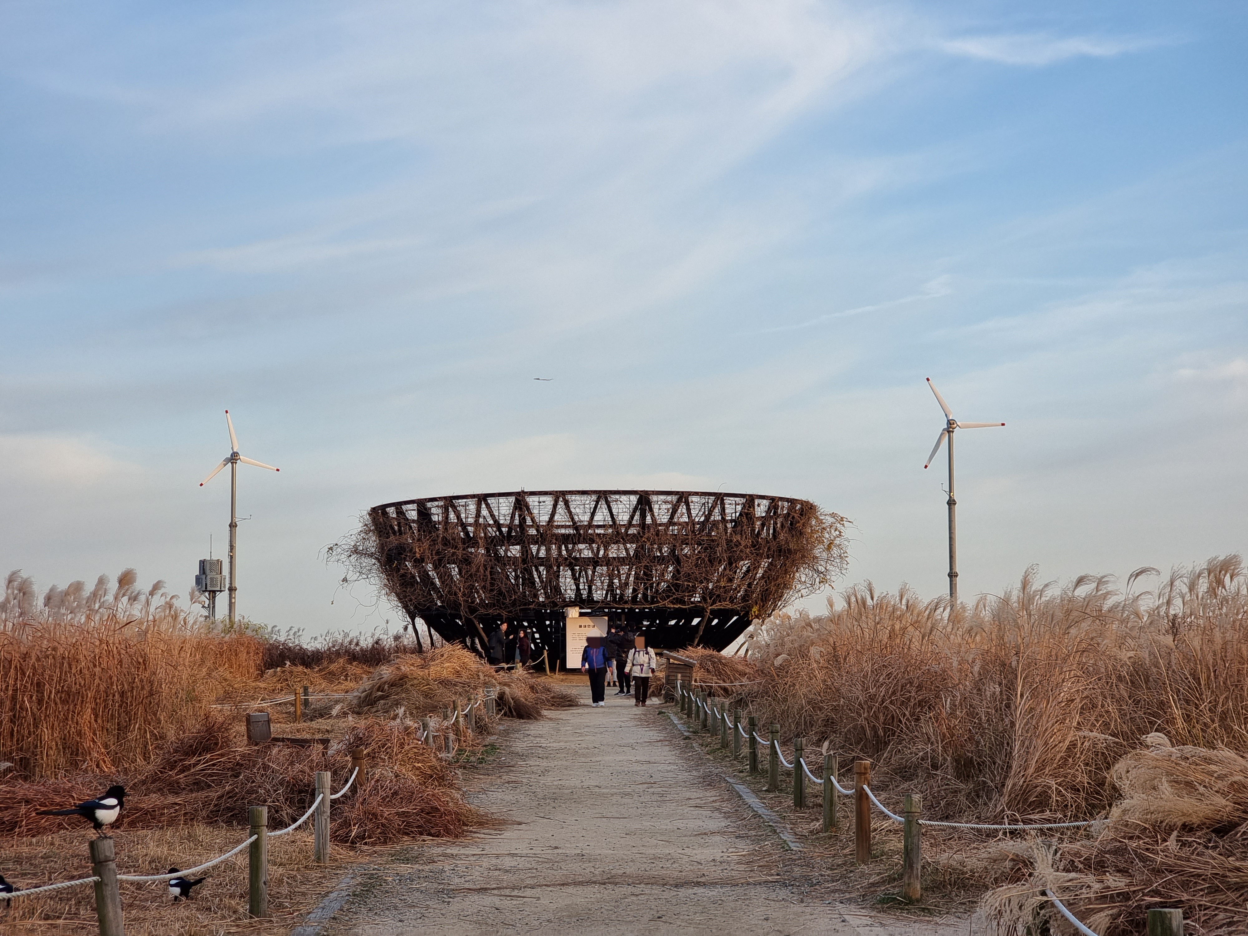 하늘공원 폐쇄된 '하늘을 담은 그릇'