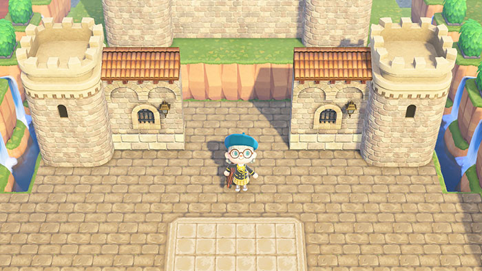 동물의 숲 유럽풍 성 만들기