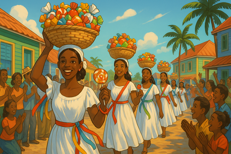 달콤한 독립의 선언, 세인트키츠네비스의 배첼로렛 사탕 축제의 문화적 의미