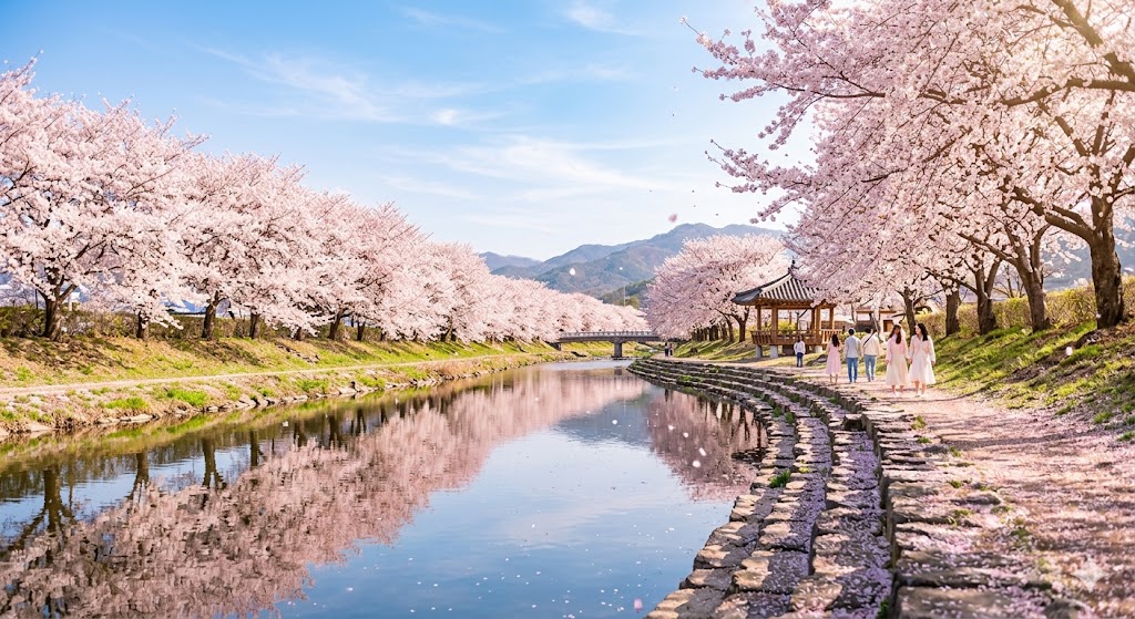 예천 벚꽃