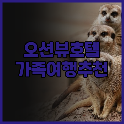 센트럴 코스트 오션뷰 호텔 솔직 후기..