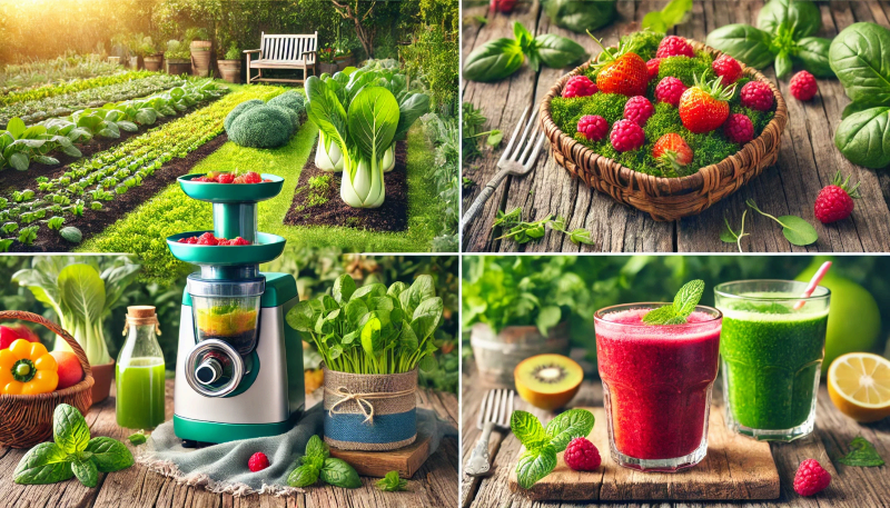 봄철 해독 주스 레시피! 시골 텃밭 재료로 만드는 건강 디톡스 주스 3가지