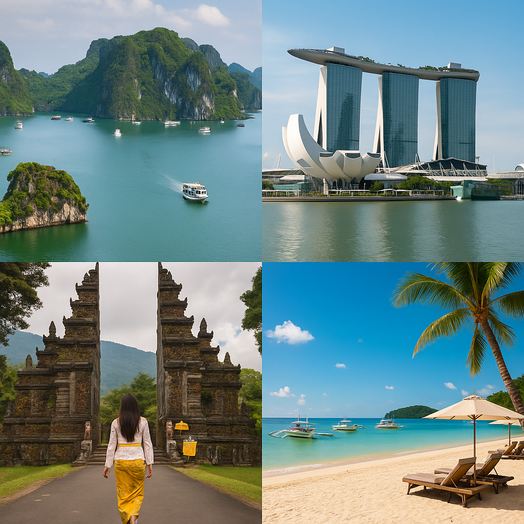 한국인이 좋아하는 동남아 여행지 BEST 5