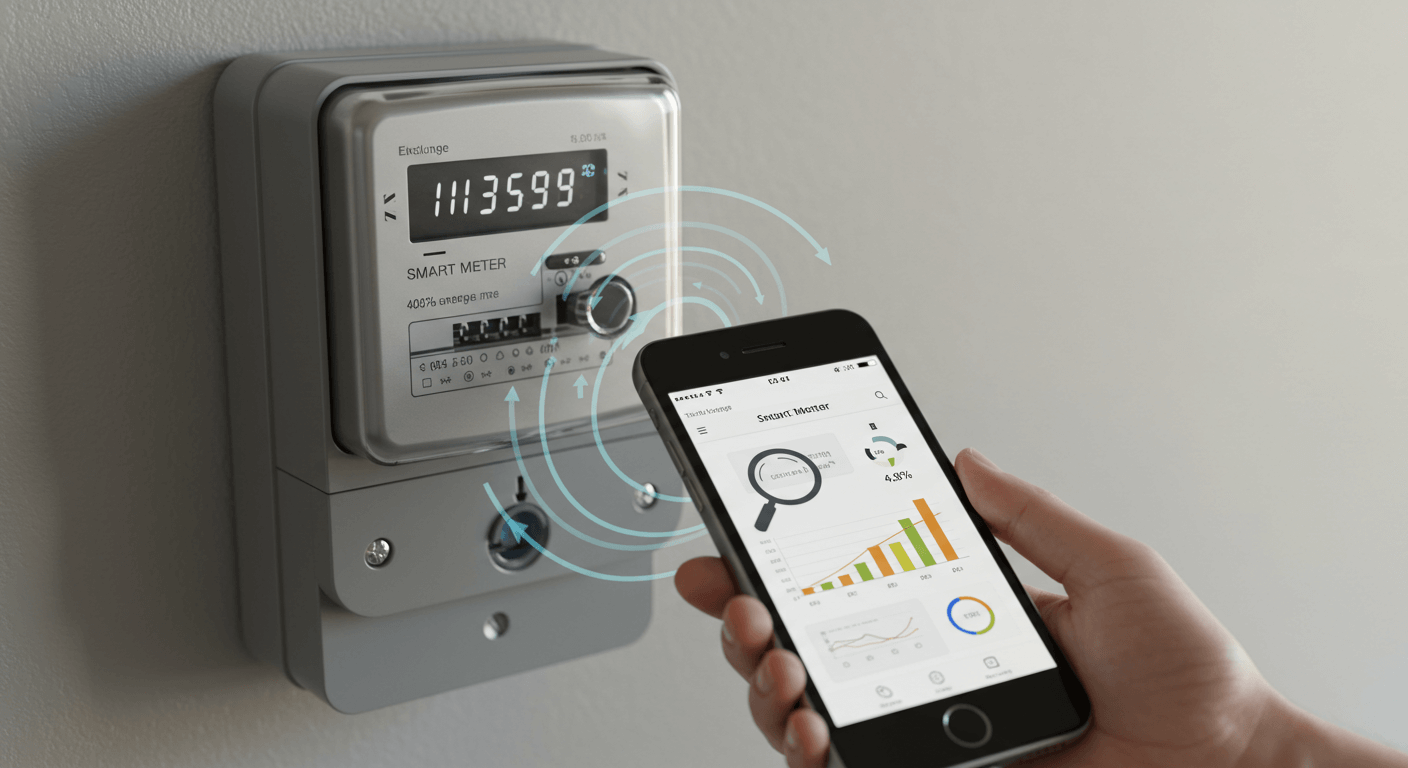 "전력 계량기 확인과 사용량 관리 방법"에 대한 이미지입니다.