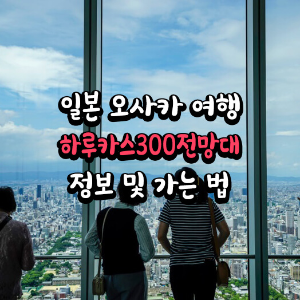 오사카 하루스카 300 전망대 이미지