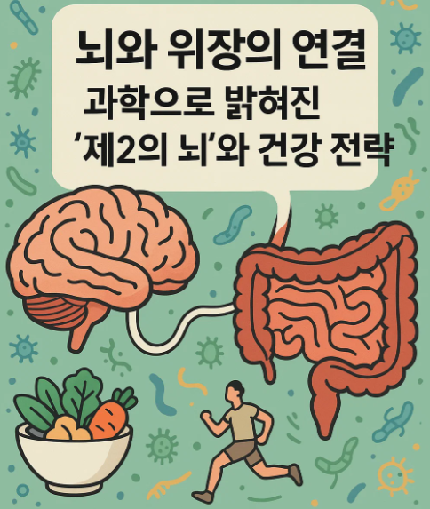 뇌와 위장의 연결｜과학으로 밝혀진 &lsquo;제2의 뇌&rsquo;와 건강 전략