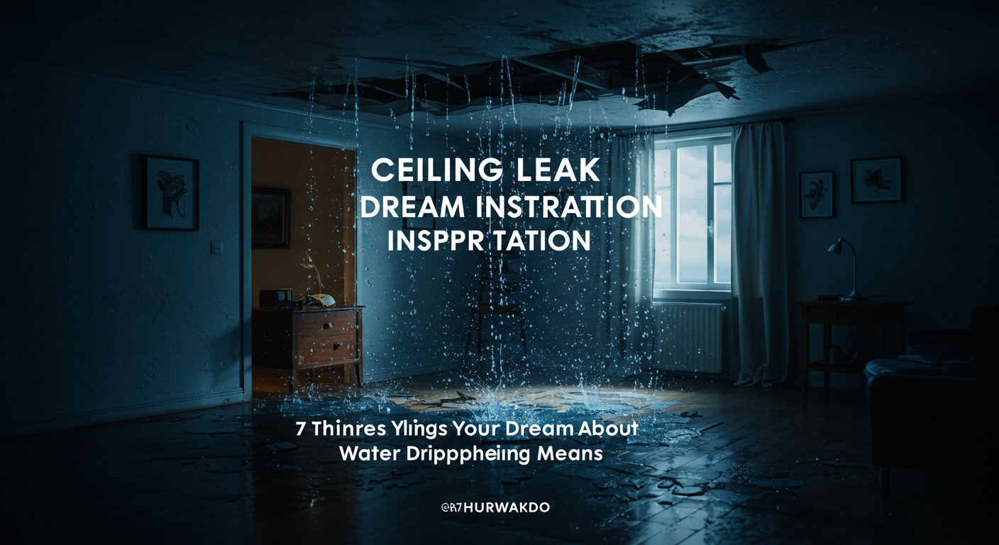 천장 누수 꿈 해몽