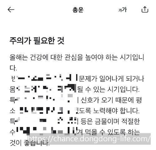 2024년 신년운세 무료