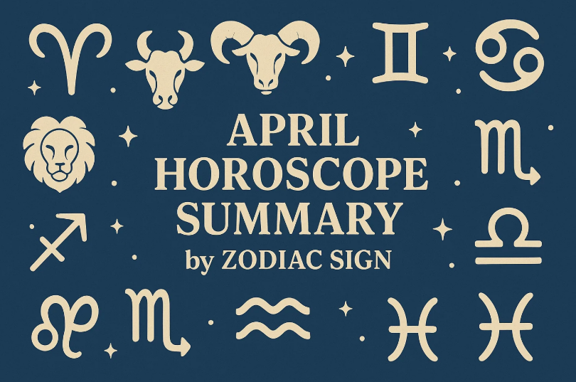 2025년 4월 12별자리 운세 총정리! 애정운, 재물운, 인생 조언까지 한눈에 보는 월간 별자리 가이드