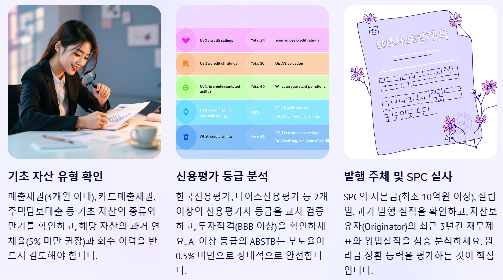 투자시 주의점 체크리스트