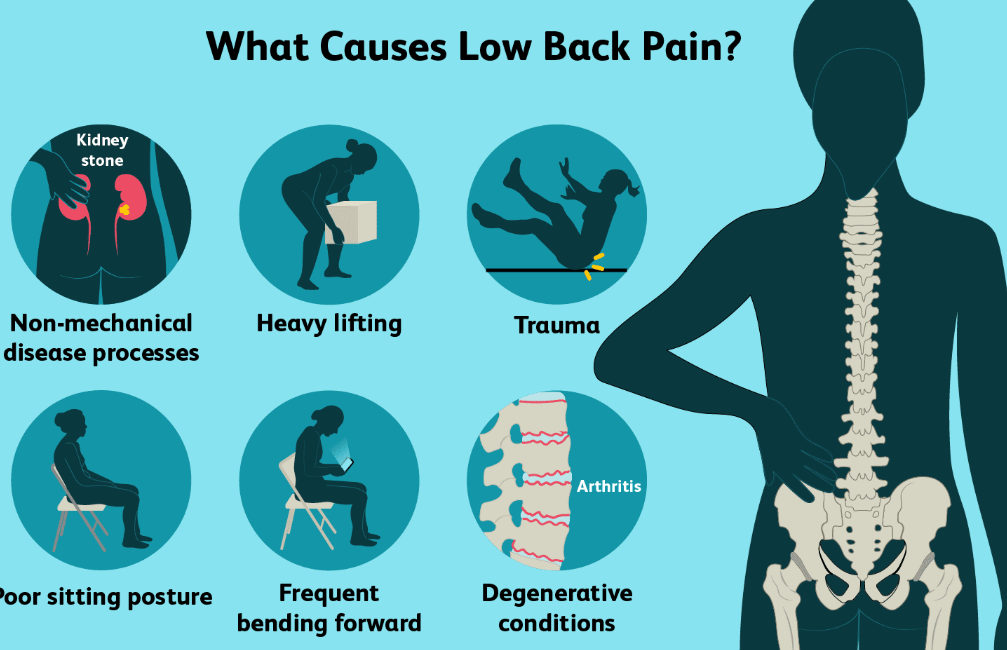 왼쪽 등쪽 통증