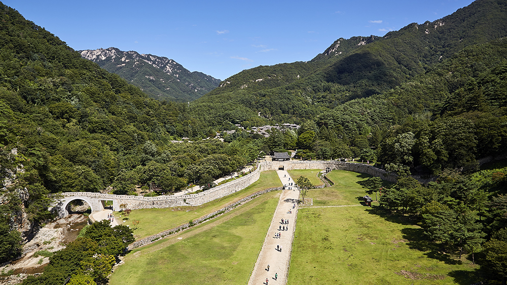 문경생태미로 공원 자연의 생태 휴식처