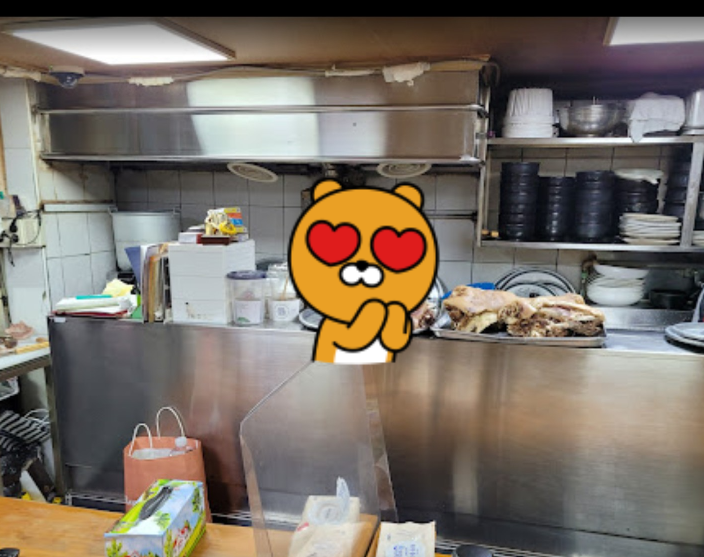 일미 순대국 내부