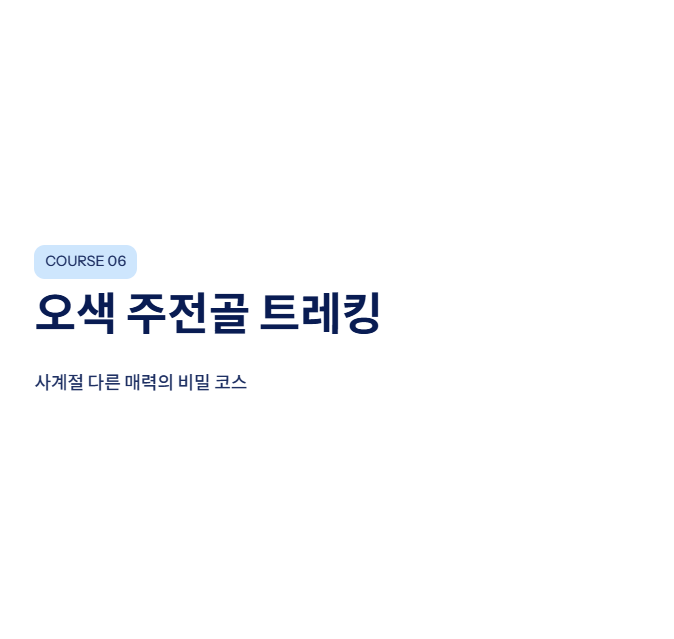 속초 근교 산책·달리기·트레킹 명소 완벽 가이드