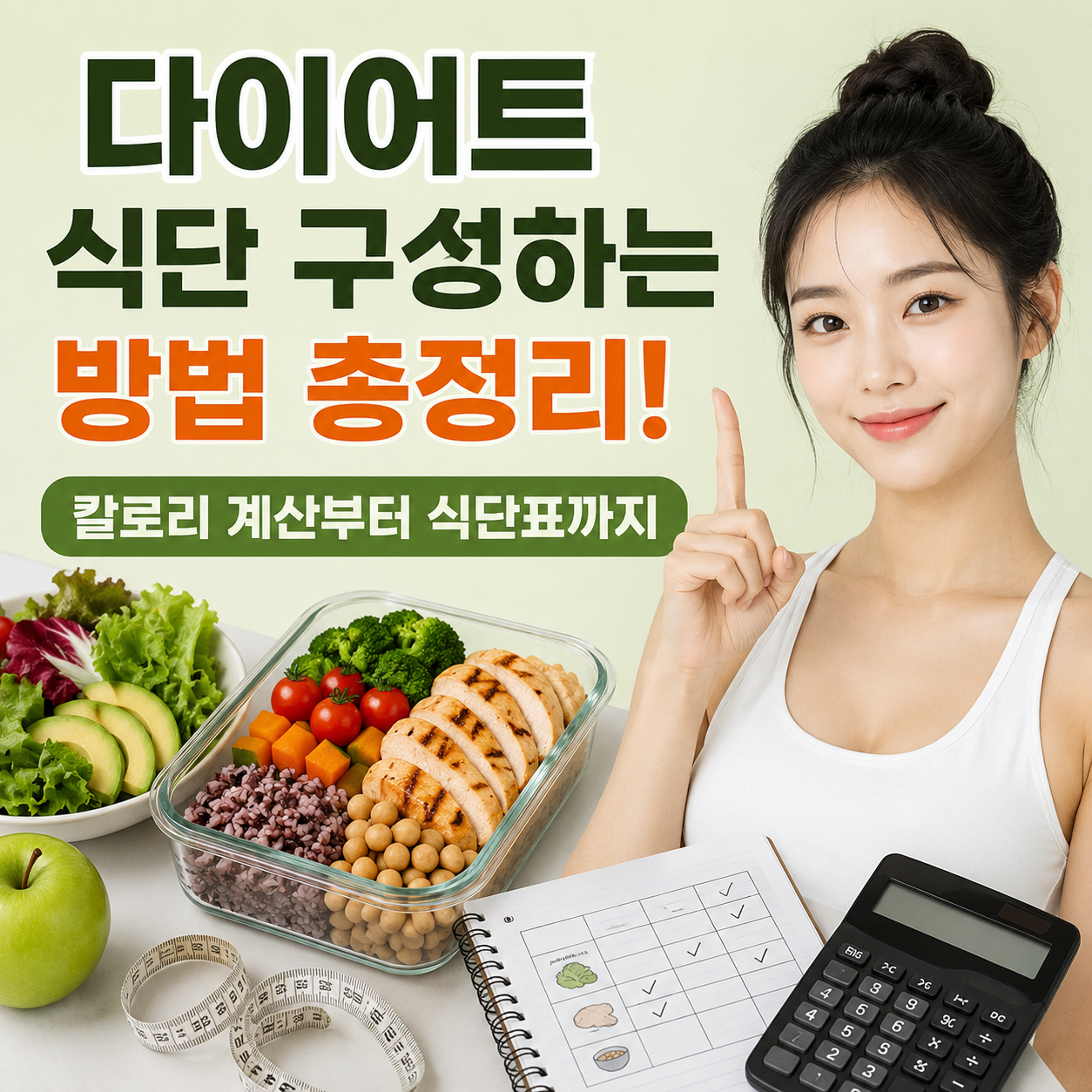 다이어트 식단 구성