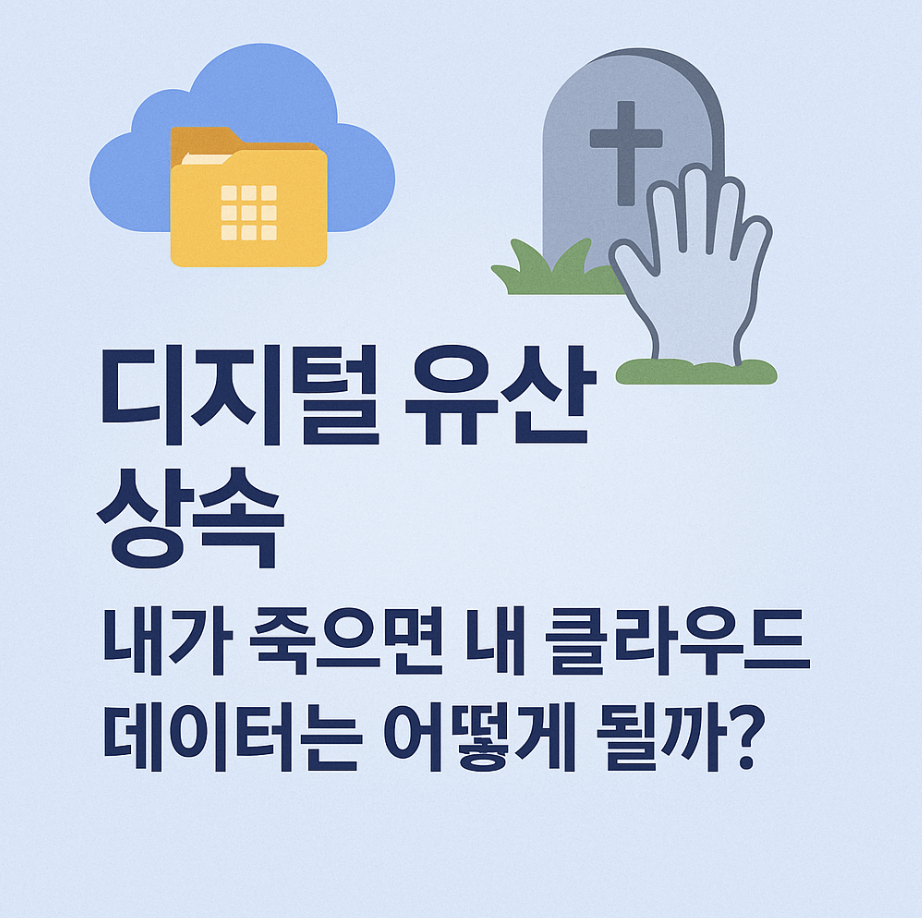 디지털 유산 상속, 내가 죽으면 내 클라우드 데이터는 어떻게 될까?