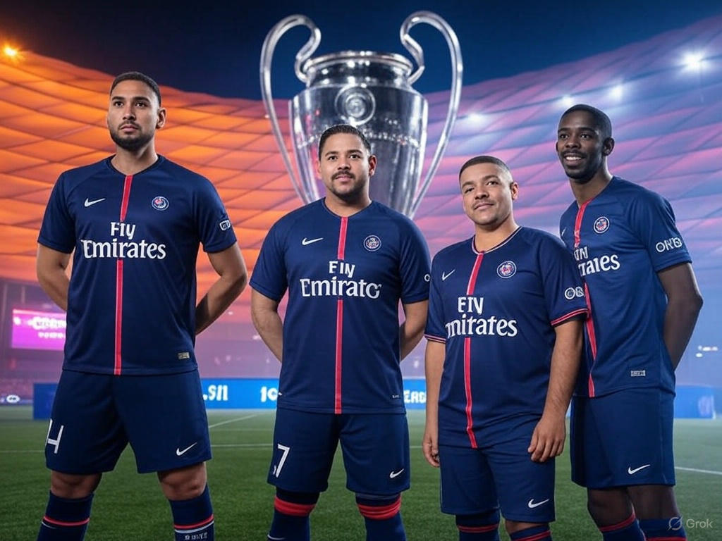 "PSG 챔피언스리그 우승 가능성 2025"