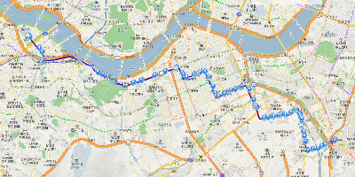 361번 버스 노선도