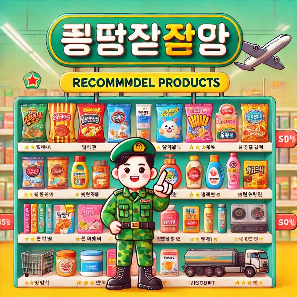 군마트 추천 상품 AI 이미지