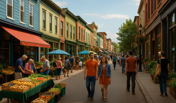 작은 도시, 큰 경제 로컬의 힘이 바꾸는 시장 구조