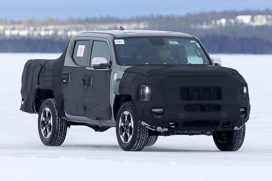 기아 프레임바디 픽업트럭 타스만 테스트카