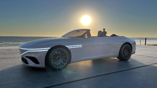 제네시스 X 컨버터블 외부디자인