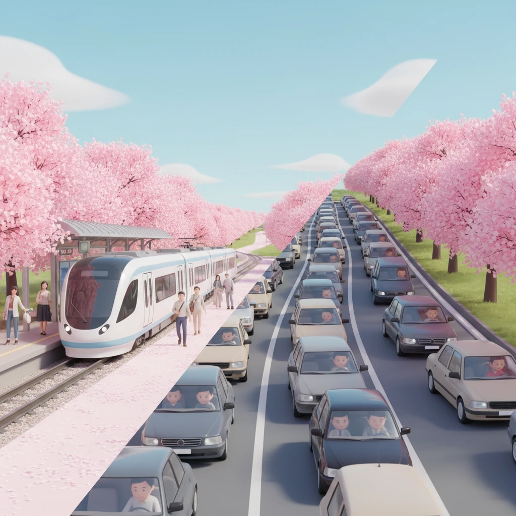 김해 벚꽃 개화 현황 및 만개 시기 ..