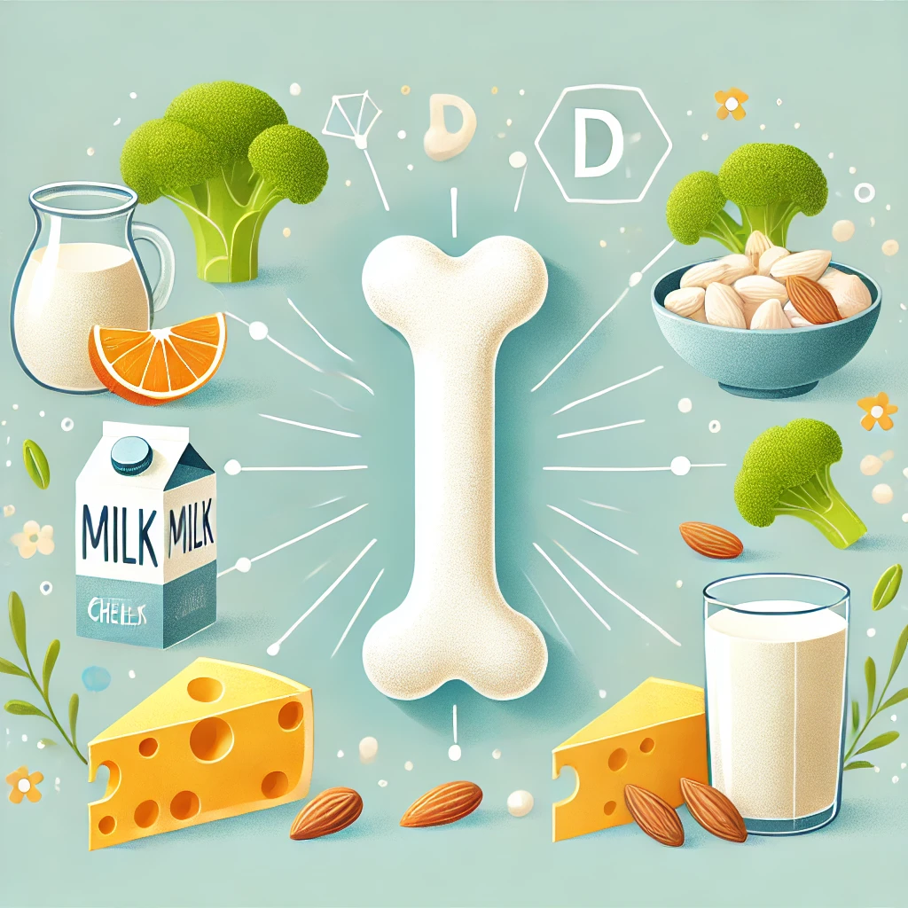 골다공증 예방을 위한 칼슘 섭취-사진