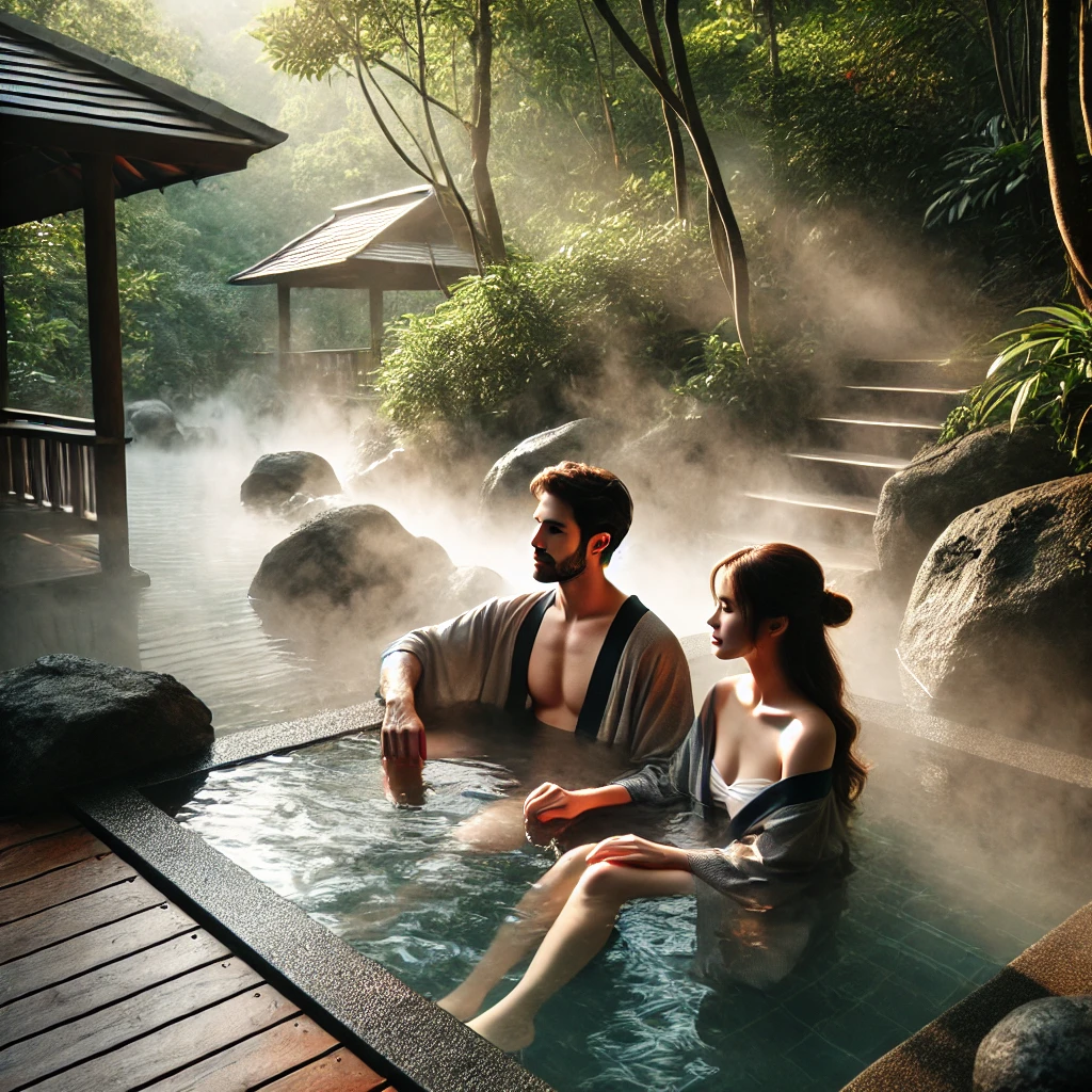 커플 온천여행 데이트