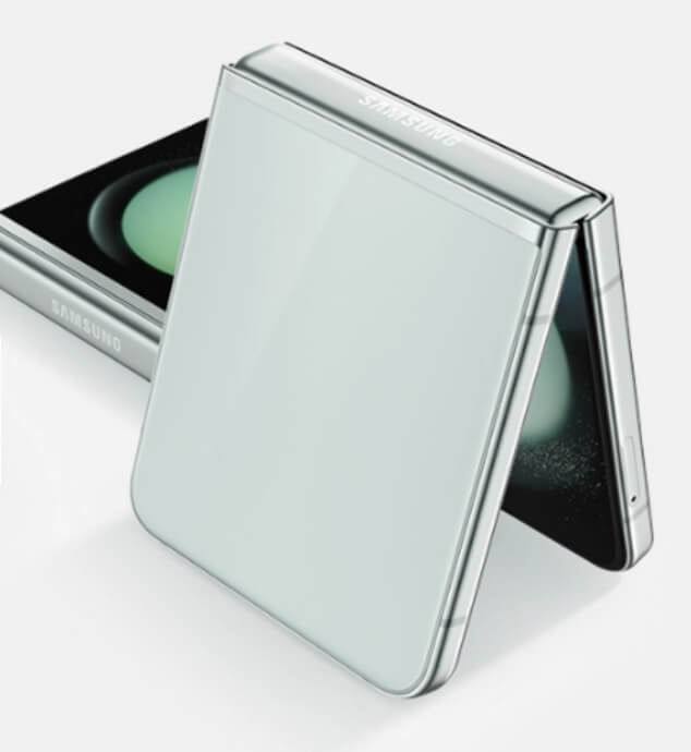 갤럭시5 반접은모습