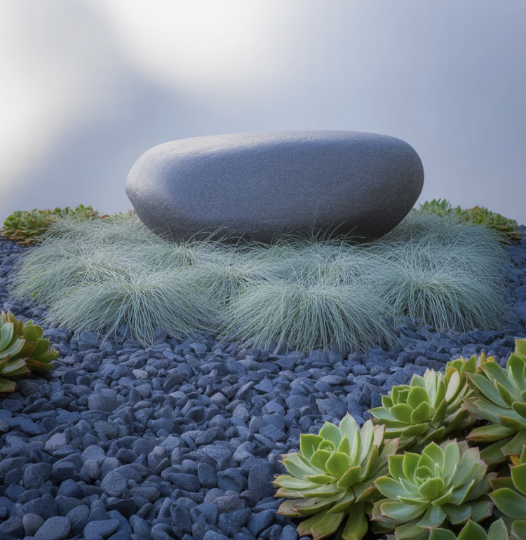 활용법 넷&amp;#44; 모던 정원의 세련된 질감 더하기