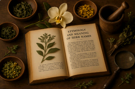 약초 이름에 담긴 어원과 깊은 의미