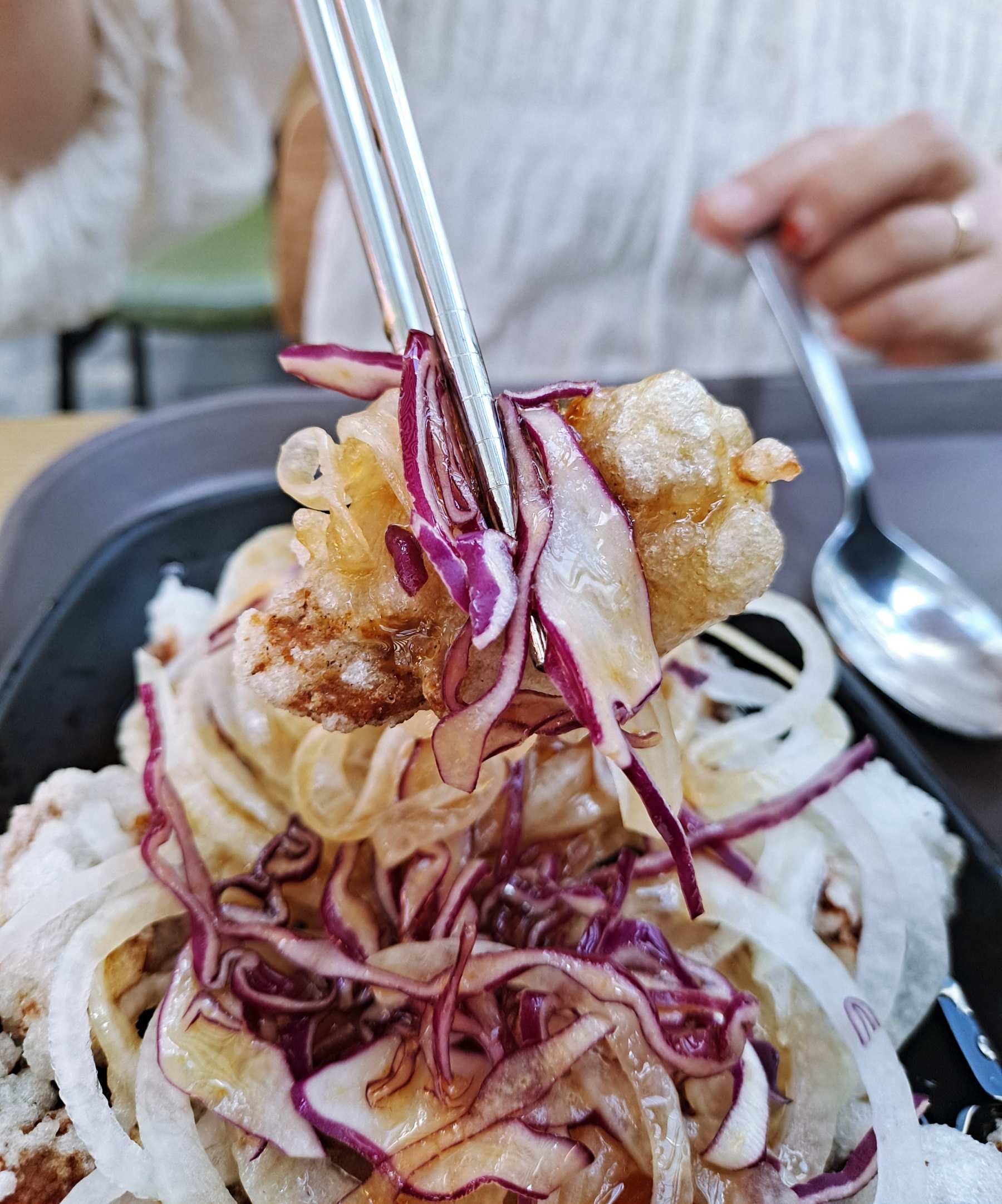 윤짬뽕 탕수육 한조각