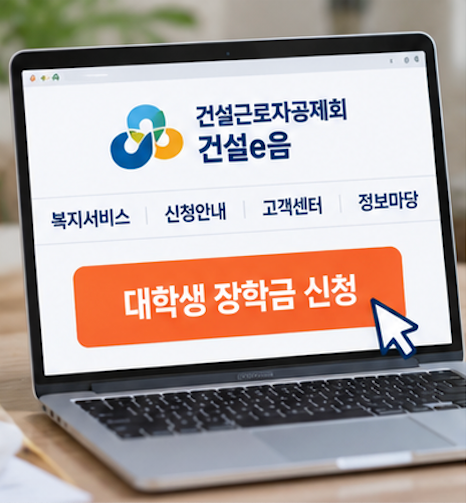건설근로자 장학금 200만원 신청 전 꼭 확인할 사항