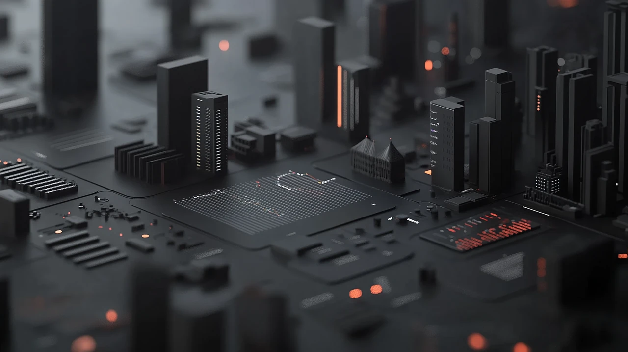 다양한 부문에 대한 2차 추경의 영향을 설명하는 차트와 그래프, 특히 건설 및 AI 반도체 분야를 강조하며 생생한 색상과 정확한 데이터 포인트 활용