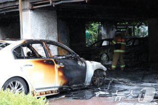 필로티 구조 화재 취약성