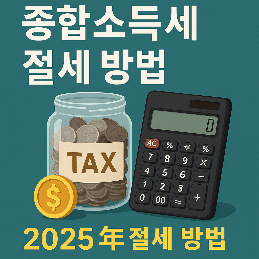 종합소득세 절세 방법