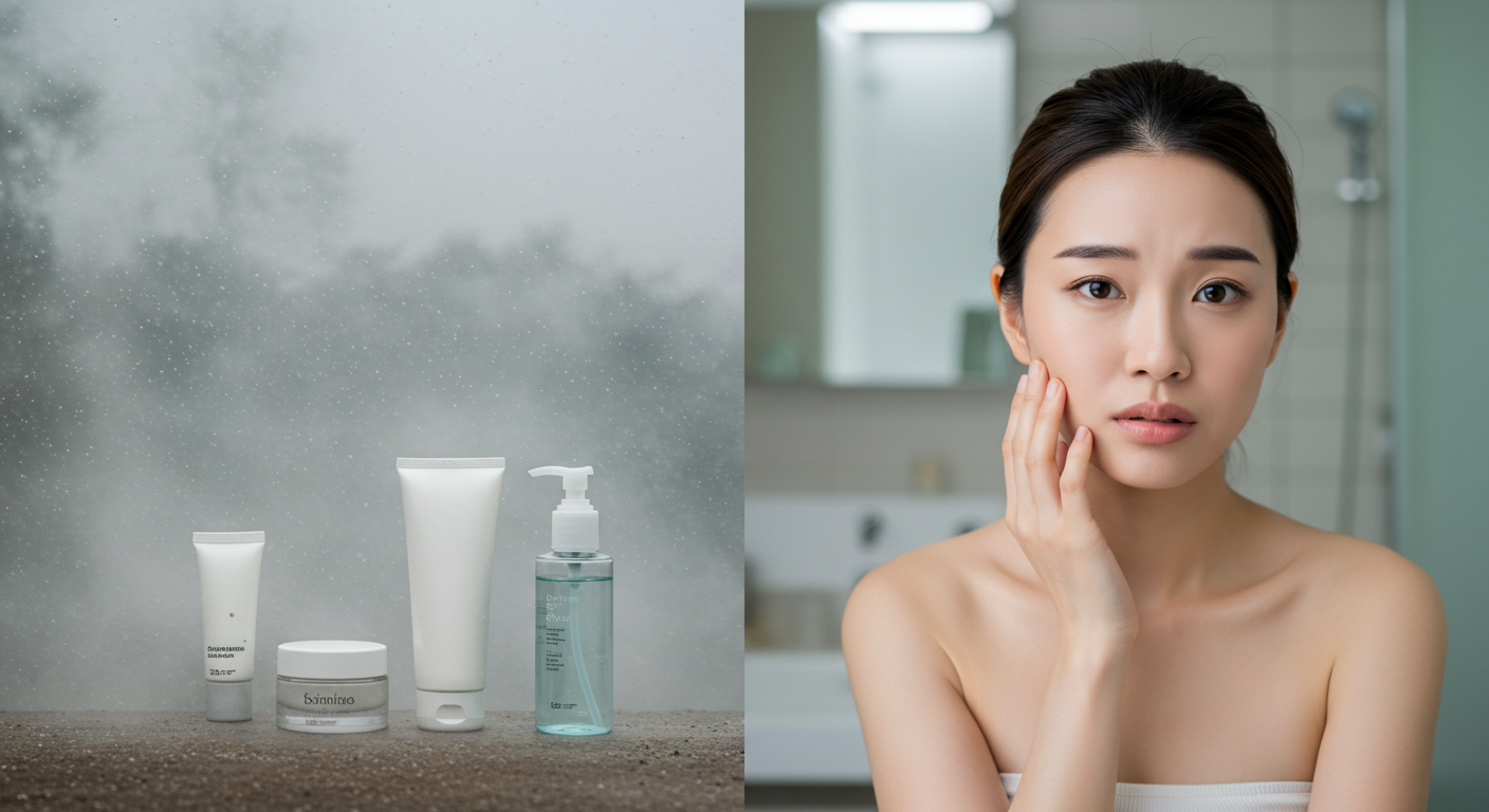 미세먼지 클렌징 루틴과 진정 케어