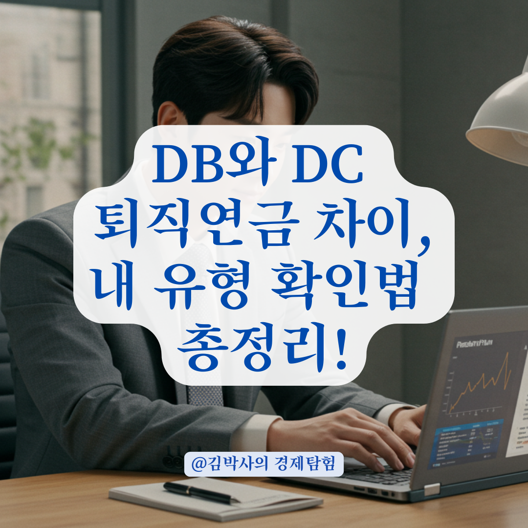 DB인지 DC인지 모를 때, 퇴직연금 가입 유형과 확인 방법 총정리.