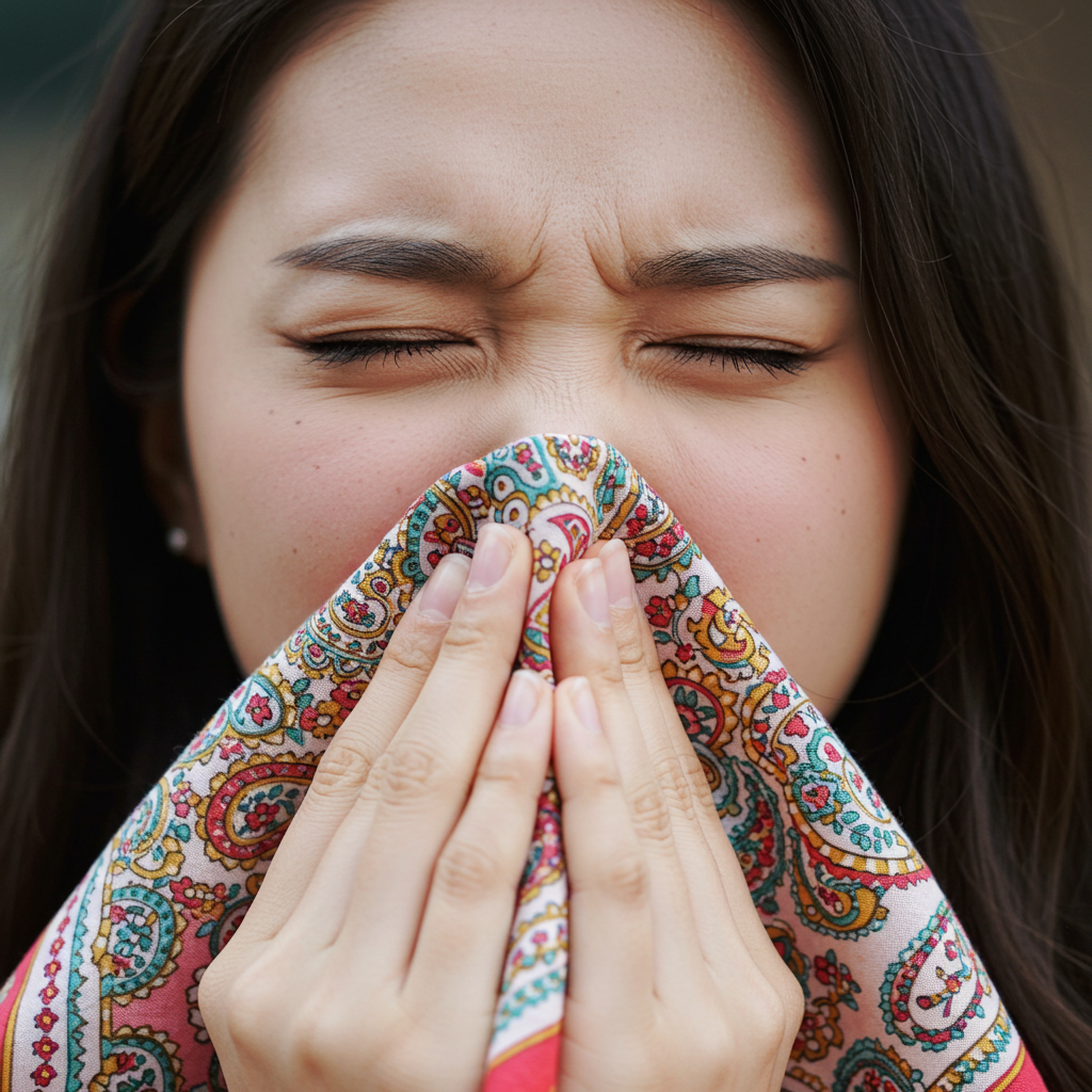 가을 콧물 주사치료