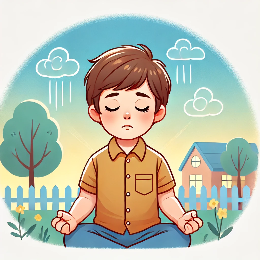 초등학생을 위한 감정 조절과 스트레스 관리 방법.