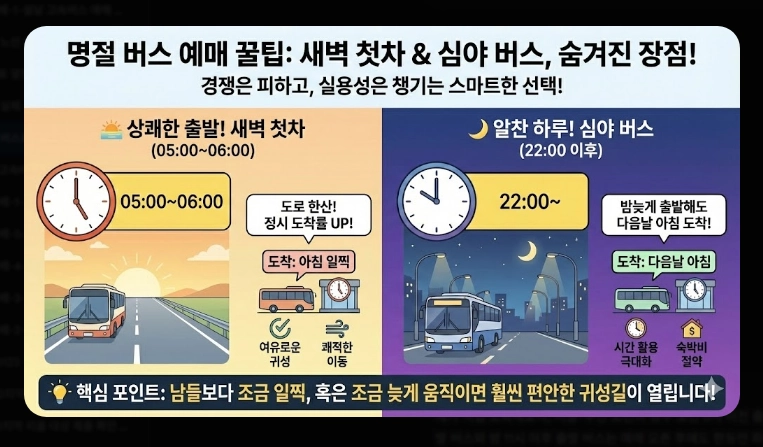 설날 버스표 예매(앱, 오픈 시간)(시간 단축 + 꿀팁)