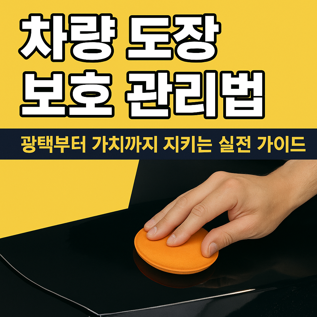 차량 도장 관리하는 사람